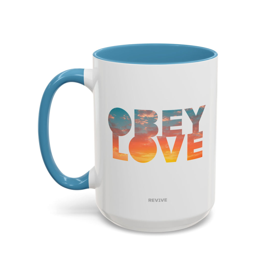 Obey Love - Coffee Mug