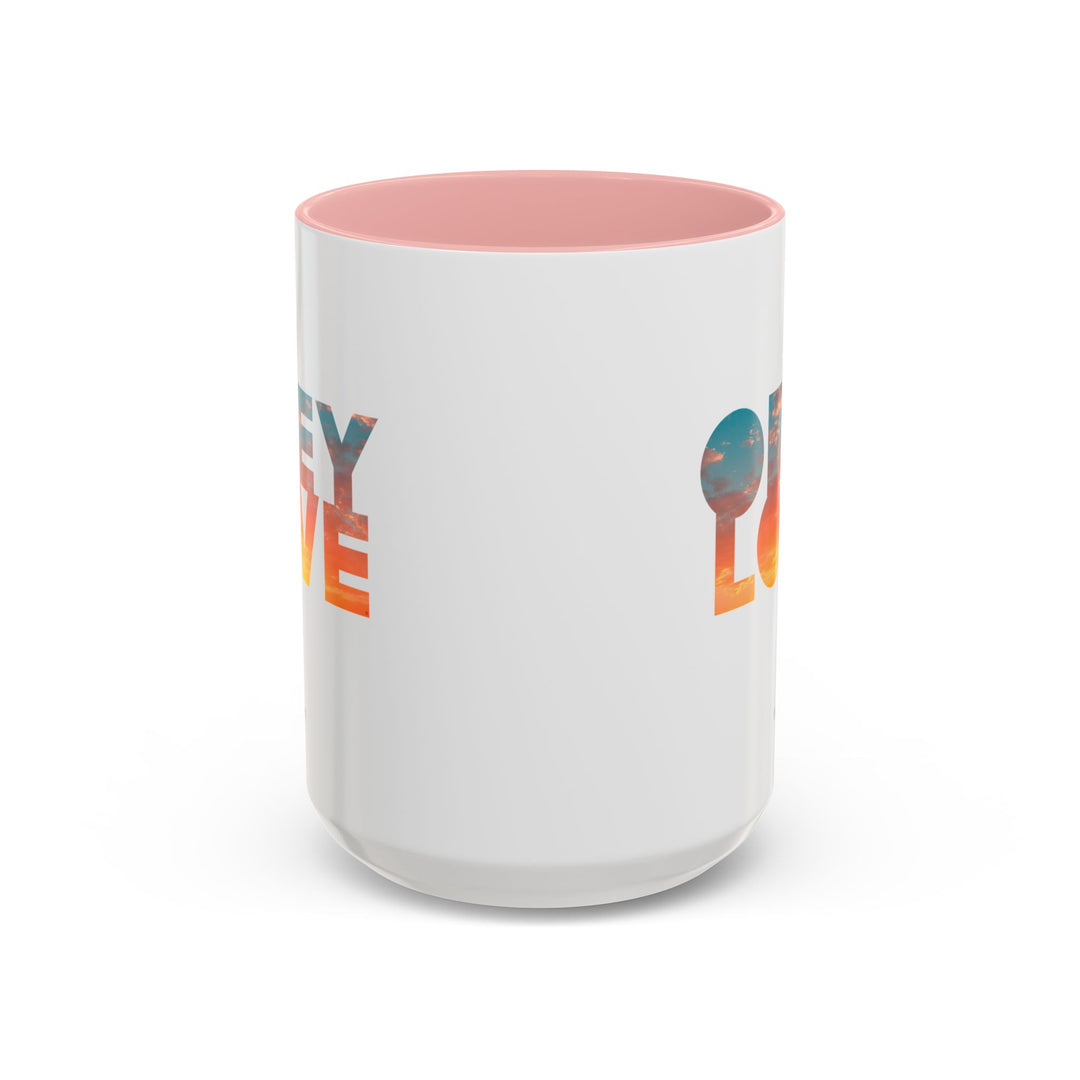 Obey Love - Coffee Mug