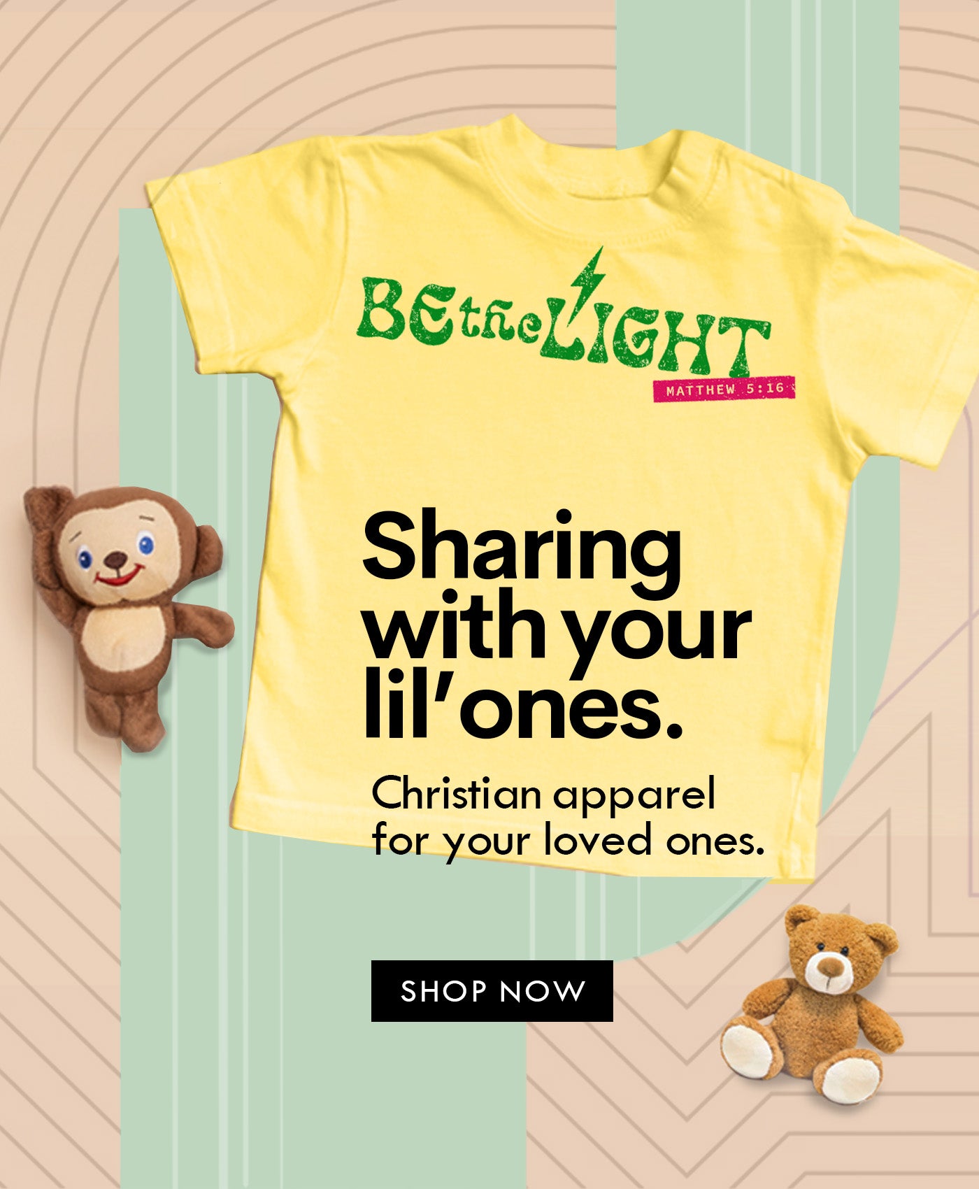 REV1VE Share with your litle ones Christian apparel for your loved ones