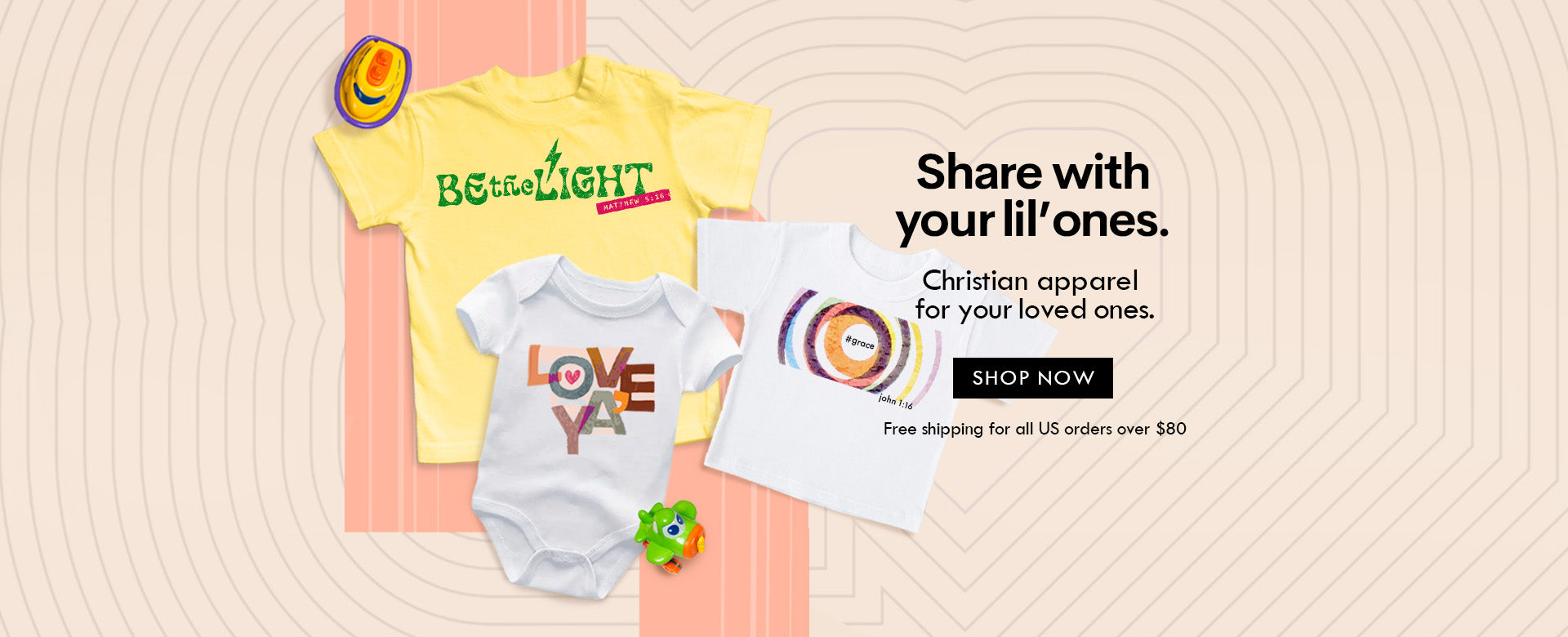REV1VE Share with your litle ones Christian apparel for your loved ones
